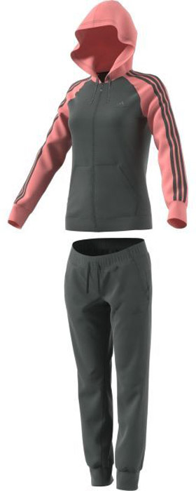 Костюм спортивный женский Adidas Re-Focus Ts, цвет: серый, розовый. BQ8395. Размер XS (40/42)BQ8395 Костюм спортивный женский Adidas Re-Focus Ts, цвет: серый, розовый. BQ8395. Размер XS (40/42)BQ8395Женский спортивный костюм adidas включает в себя ветровку и спортивные брюки. Ветровка с длинными рукавами застегивается спереди на молнию. Модель изготовлена из высококачественного полиэстера. Ветровка с капюшоном дополнена двумя прорезными карманами спереди. Манжеты дополнены широкой эластичной резинкой. Спортивные брюки выполнены из полиэстера. Модель имеет широкую эластичную резинку на поясе. По бокам - врезные карманы. Низ штанин дополнен мягкими манжетами.