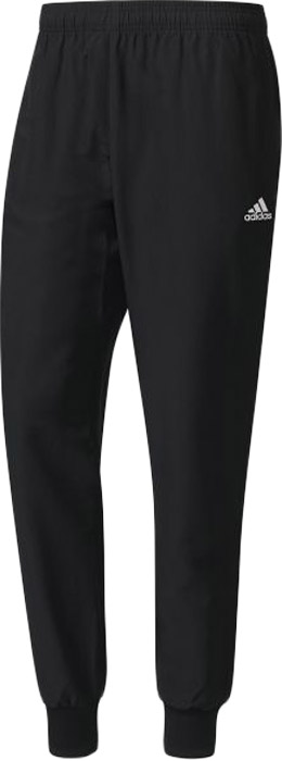 Брюки спортивные мужские Adidas Ess Stanford 2, цвет: черный. BS2884. Размер XXL (60/62)BS2884 Брюки спортивные мужские Adidas Ess Stanford 2, цвет: черный. BS2884. Размер XXL (60/62)BS2884Мужские спортивные брюки Adidas, выполненные из полиэстера, великолепно подойдут для отдыха и занятий спортом. Быстросохнущая ткань с технологией climalite эффективно отводит влагу с поверхности кожи, поддерживая комфортный микроклимат. Модель дополнена широкими эластичными резинками на поясе и по низу брючин. Объем талии регулируется с внешней стороны при помощи шнурка-кулиски. Спереди имеются два прорезных кармана.