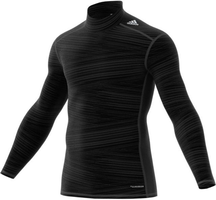 Лонгслив для бега мужской Adidas Tf Tee Ls Climawarm, цвет: черный. CD3851. Размер M (48/50)CD3851 Лонгслив для бега мужской Adidas Tf Tee Ls Climawarm, цвет: черный. CD3851. Размер M (48/50)CD3851Мужской лонгслив Adidas с длинными рукавами и воротником стойкой изготовлен из полиэстера. Компрессия: необходимая поддержка каждого движения способствует снижению вибрации мышц. Ткань с технологией climalite обеспечивает теплоизоляцию в холодных погодных условиях. Пропитка Polygiene препятствует появлению запаха. Фильтр UV Protection (UPF 50+) защищает от вредногоультрафиолетового излучения.