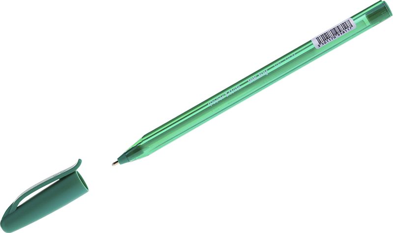 Paper Mate Ручка шариковая InkJoy 100 зеленаяS0957150 Paper Mate Ручка шариковая InkJoy 100 зеленаяS0957150Высококачественная шариковая ручка. Система подачи чернил обеспечивает мягкое письмо без пропусков. Ручка идеальна для применения в офисе, школе или дома. Современный дизайн. Цвет корпуса аналогичен цвету чернил.Материал - полупрозрачный пластик. Шарик из нержавеющей стали: увеличенный срок службы.