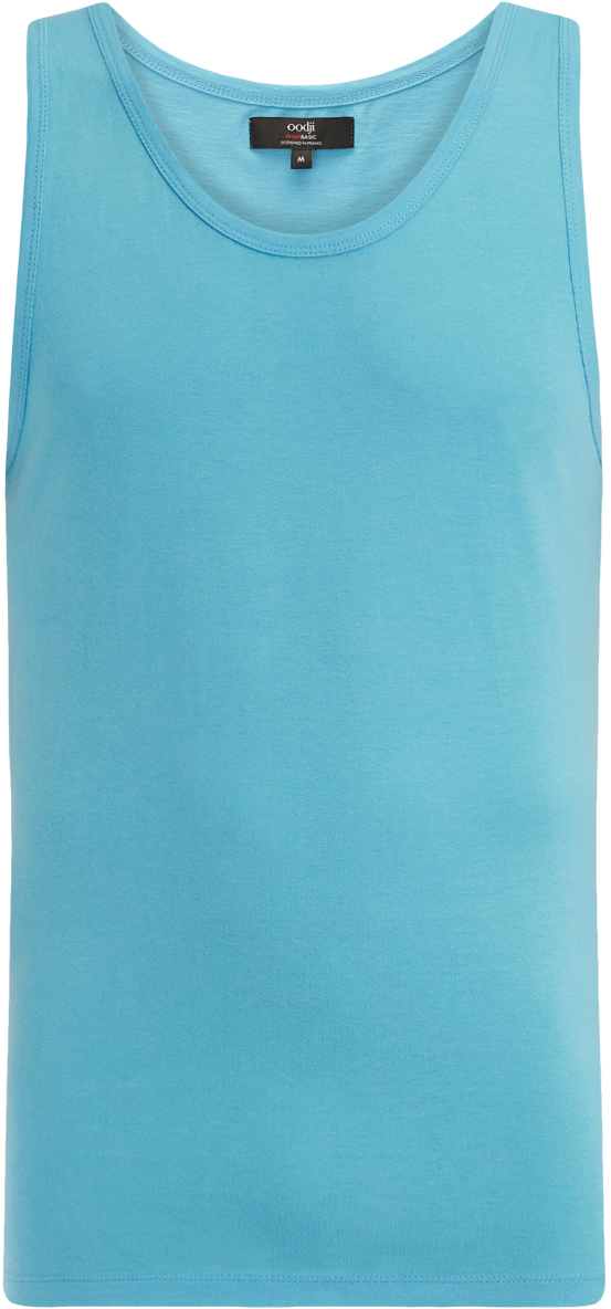 Майка мужская oodji Basic, цвет: бирюзовый. 5B700000M/44133N/7300N. Размер L (52/54)5B700000M/44133N/7300N Майка мужская oodji Basic, цвет: бирюзовый. 5B700000M/44133N/7300N. Размер L (52/54)5B700000M/44133N/7300NМужская майка oodji Basic выполнена из натурального хлопка. Майка с круглым вырезом горловины.