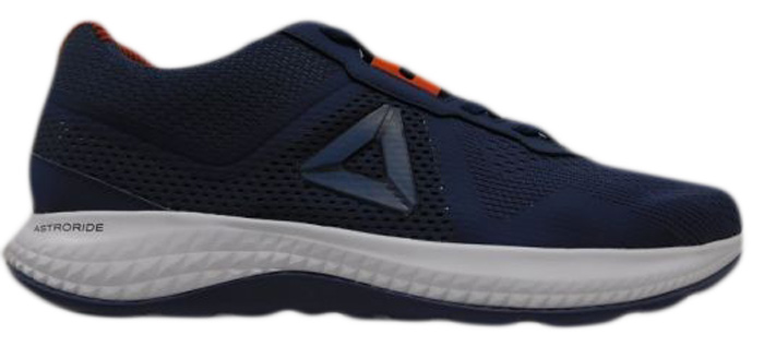 Кроссовки для бега мужские Reebok Astroride Duo Edge, цвет: синий. BS5440. Размер 7,5 (40)BS5440 Кроссовки для бега мужские Reebok Astroride Duo Edge, цвет: синий. BS5440. Размер 7,5 (40)BS5440В структуре промежуточной подошвы кроссовок Reebok Astroride Duo Edge использован самый легкий и мягкий пеноматериал Reebok для ощущения плавности и отзывчивости с каждым шагом. Удобная окантовка и бесшовный верх подарят чувство комфорта в течение долгого времени.Материал: легкий синтетический бесшовный сетчатый верх SmoothFuse для вентиляции и поддержки. Низкий дизайн для оптимальной посадки и свободы движений. Идеально для бега на длинные дистанции и беговых тренировок. Инновационный пеноматериал двойной плотности ASTROFOAM дарит легкость, гибкость, амортизацию и отзывчивость. Рисунок протектора разработан специально для лучшего сцепления с поверхностью. Низкий дизайн для комфорта без натирания. Вес: 238 г, перепад высоты между пяткой и носком: 8 мм.