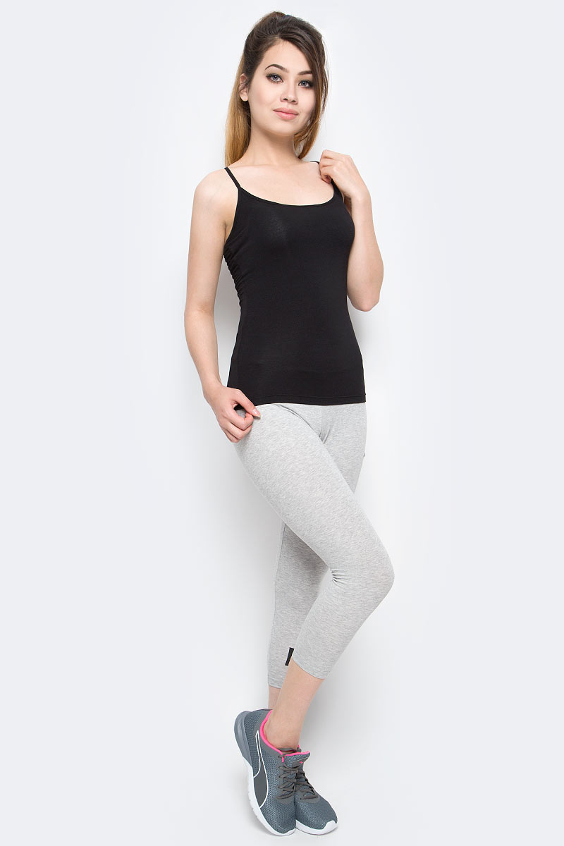 Майка женская Puma Iconic Racer Back Tank, цвет: черный. 90687302. Размер S (42/44)90687302 Майка женская Puma Iconic Racer Back Tank, цвет: черный. 90687302. Размер S (42/44)90687302Женская майка Puma Iconic Racer Back Tank выполнена из высококачественного материала. Модель облегающего кроя с регулируемыми лямками.