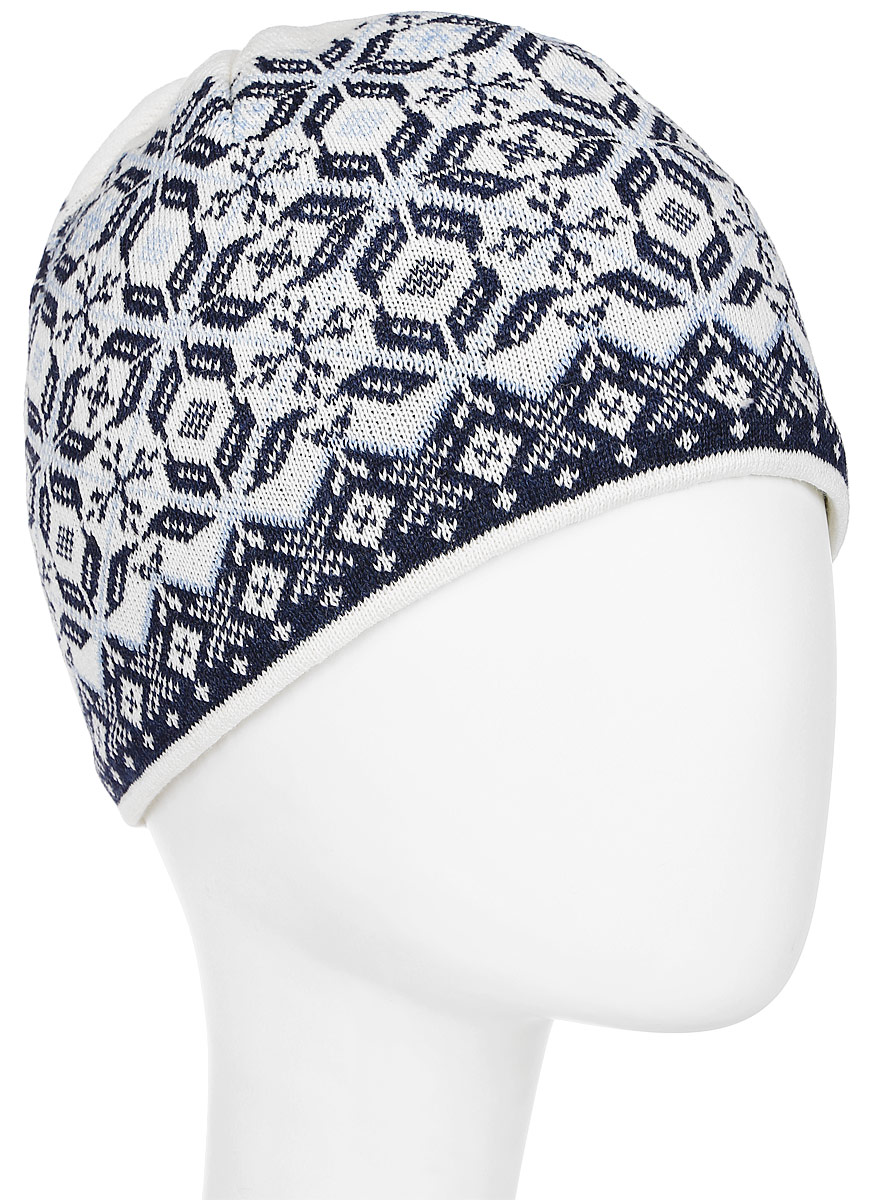 Шапка Kama Cross-Country Beanies, цвет: белый, синий. A57_101. Размер универсальныйA57_101 Шапка Kama Cross-Country Beanies, цвет: белый, синий. A57_101. Размер универсальныйA57_101Шапка из 100% шерсти с норвежским узором и кисточкой для суровых зимних дней.