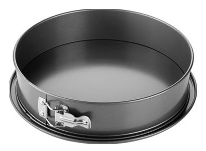Форма для выпечки Tescoma Delicia, разъемная, диаметр 24 см. 623304623304 Форма для выпечки Tescoma Delicia, разъемная, диаметр 24 см. 623304623304Раскладная форма для выпечки с прочным антипригарным покрытием, которое препятствует пригоранию теста. Широкое съёмное дно, с увеличенными краями, препятствует вытеканию массы из формы. Это позволяет легко украшать и сервировать торт. Подходит для электрических, газовых и конвекционных печей. Можно мыть в посудомоечной машине. Гарантия 3 года.