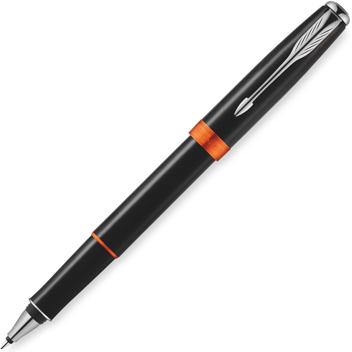 Parker Ручка-роллер Sonnet Subtle Big RedPARKER-1930489 Parker Ручка-роллер Sonnet Subtle Big RedPARKER-1930489Материал корпуса: Латунь, зона захвата из анодированного алюминия.Покрытие корпуса: Черный глянцевый лак.Материал отделки деталей корпуса: Рутений и красный андориванный алюминий на кольцах.Способ подачи стержня: с колпачком.Сделано во Франции.