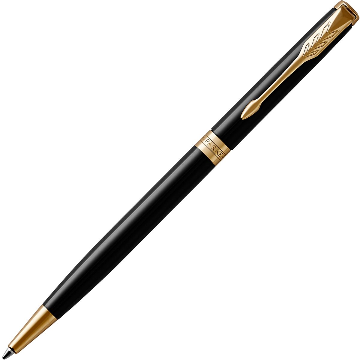 Parker Ручка шариковая Sonnet Slim Black Laque GTPARKER-1931498 Parker Ручка шариковая Sonnet Slim Black Laque GTPARKER-1931498Материал корпуса и колпачка: Латунь, покрытая глянцевым черным лаком.Покрытие корпуса: Черный глянцевый лак.Торец ручки: латунь, покрытая золотом.Зажим колпачка: сталь, покрытая золотом. Кольцо: латунь, с золотым напылением.Зона захвата:пластик (только у шариковой ручки).Способ подачи стержня: Поворотный.Сделано во Франции.Аналог PARKER-S0808740