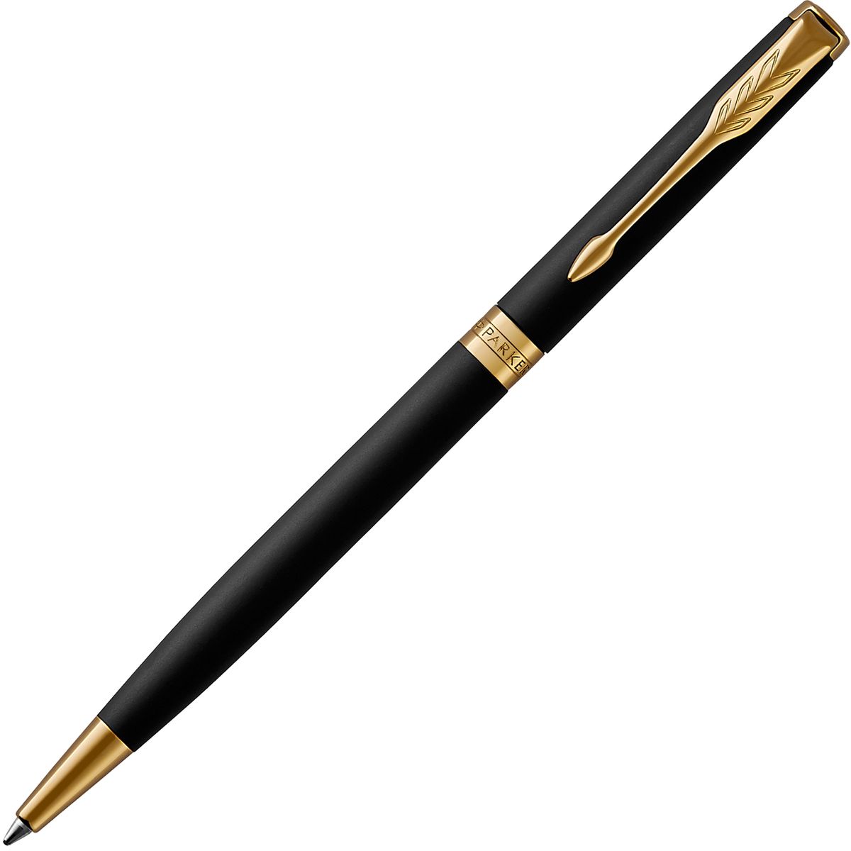 Parker Ручка шариковая Sonnet Slim Matte Black GT