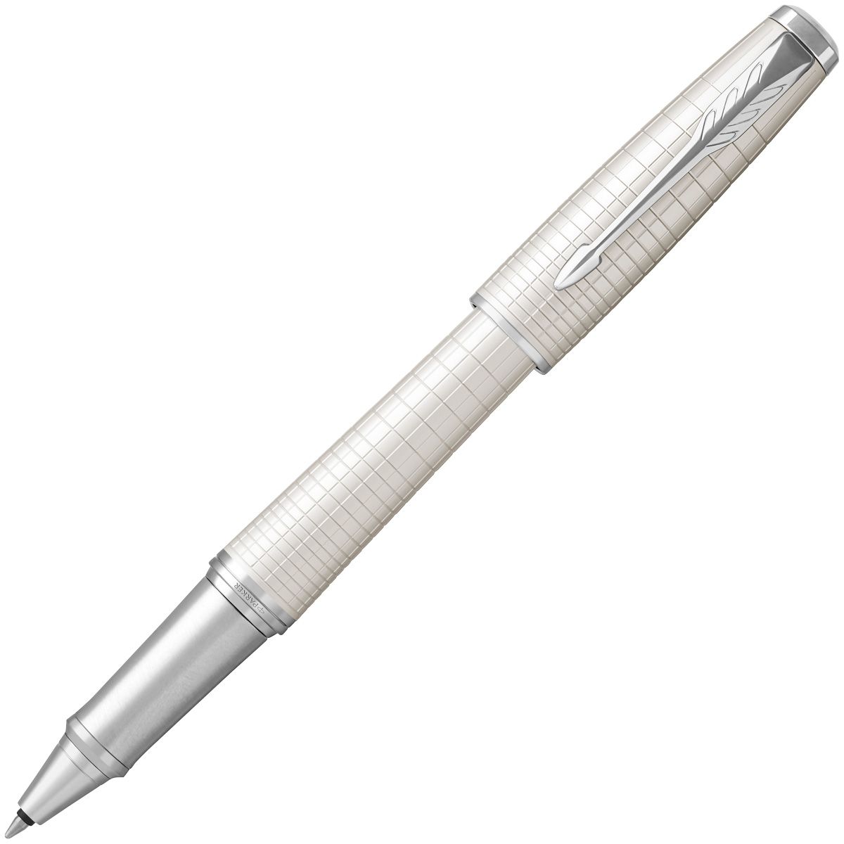 Parker Ручка-роллер Urban Premium PearlPARKER-1931610 Parker Ручка-роллер Urban Premium PearlPARKER-1931610Материал корпуса: Латунь.Покрытие корпуса: Белый жемчужный лак с гравировкой.Материал отделки деталей корпуса: хромированная нержавеющая сталь.Способ подачи стержня: колпачок.Сделано в Китае.Аналог PARKER-S0911440