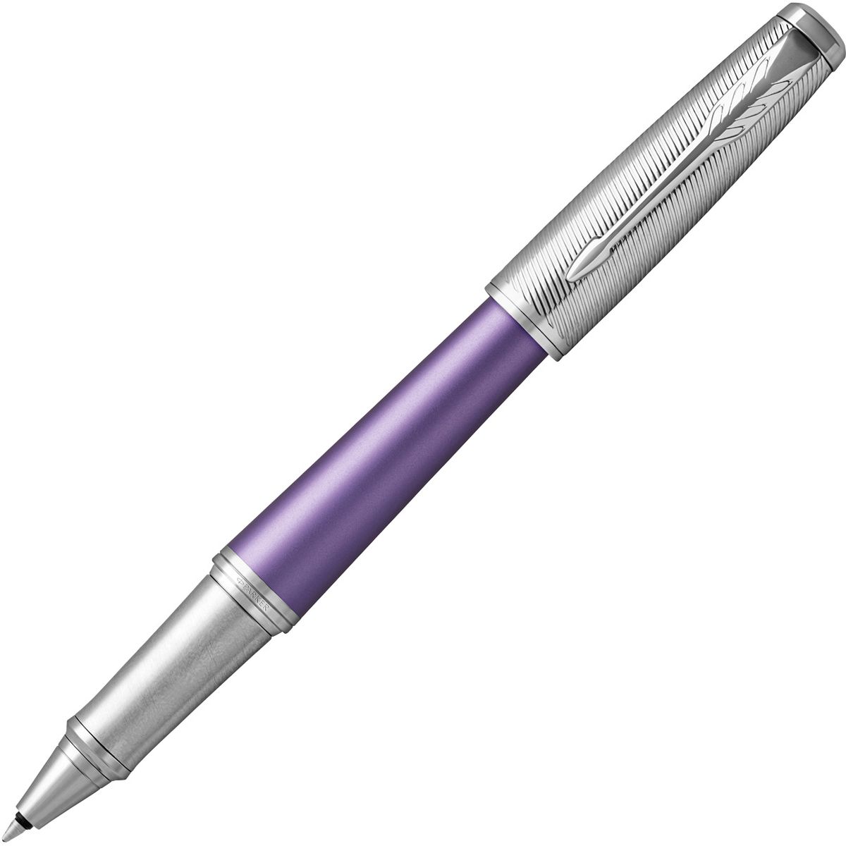 Parker Ручка-роллер Urban Premium VioletPARKER-1931622 Parker Ручка-роллер Urban Premium VioletPARKER-1931622Материал корпуса: Фиолетовый анодированный алюминий, прошедший пескоструйную обработку. Колпачок и зона захвата из хромированной латуни. Гравировка на колпачке.Покрытие корпуса: Фиолетовый анодированный алюминий.Материал отделки деталей корпуса: хромированная нержавеющая сталь.Способ подачи стержня: колпачок.Сделано в Китае.Аналог PARKER-S1906864