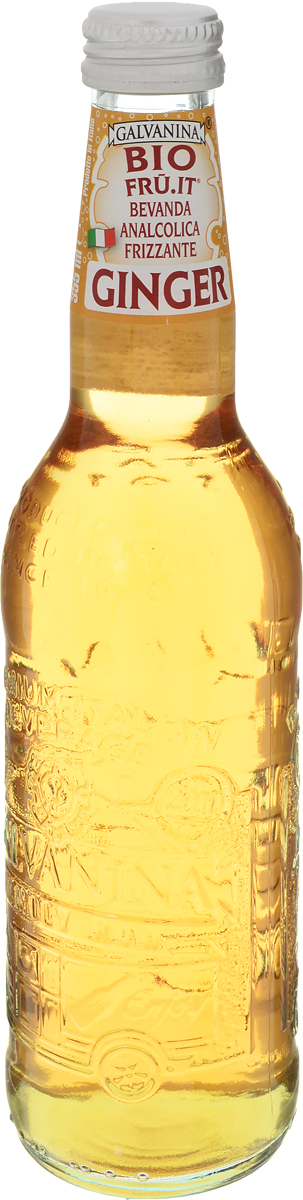 Galvanina BIO Ginger напиток газированный имбирь, 355 мл8007885753009 Galvanina BIO Ginger напиток газированный имбирь, 355 мл8007885753009Газированный напиток Galvanina относится к премиум напиткам среди безалкогольных.Завод располагается в Италии, где из чистой ключевой воды и фруктов делают этот чудо-напиток. Отборные плоды доставляются из Сицилии, после чего происходит процесс холодного отжима, что позволяет сохранить в выжатом соке все витамины и элементы. Затем по особой технологии ингредиенты обрабатываются и смешиваются, так и получается достаточно полезный и вкусный, натуральный напиток, который не оставит без положительного мнения даже самого привередливого потребителя.