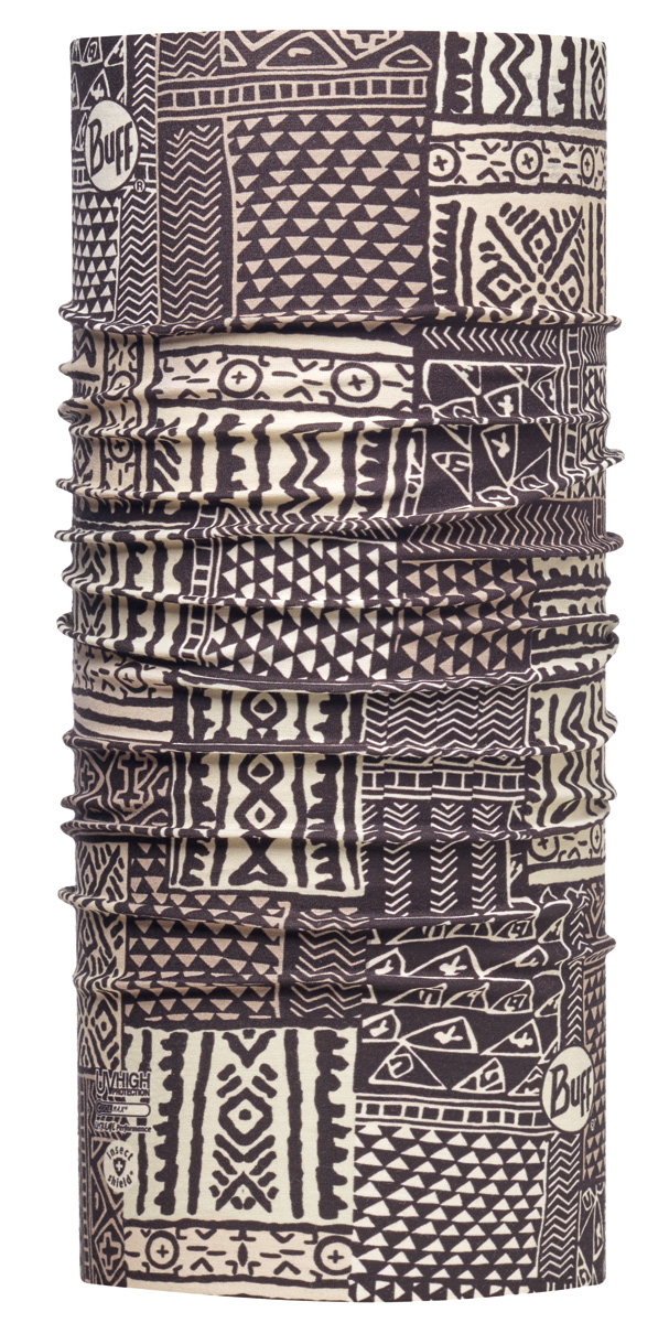 Бандана Buff High UV Bantu Multi, цвет: серый. 113633.555.10.00. Размер универсальный113633.555.10.00 Бандана Buff High UV Bantu Multi, цвет: серый. 113633.555.10.00. Размер универсальный113633.555.10.00Buff - это оригинальные, мультифункциональные, бесшовные головные уборы - удобные и комфортные для любого вида активного отдыха и спорта. Оригинальные, потому что Buff был и является первым в мире брендом мультифункциональных, бесшовных и универсальных головных уборов. Мультифункциональные, потому что их можно носить самыми разными способами: как шарф, как шапку, как балаклаву, косынку, бандану, маску, напульсник и многими другими - решает ваша фантазия! Универсальный головной убор, который можно носить более чем двенадцатью способами, который можно использовать при занятии любым видом спорта, езде на велосипеде и мотоцикле, катаясь или бегая на лыжах, и даже как аксессуар в городской одежде. Бесшовные, благодаря эластичности, позволяющей использовать эти головные уборы как угодно и не беспокоиться о том, что кожа может быть натерта или раздражена швами.