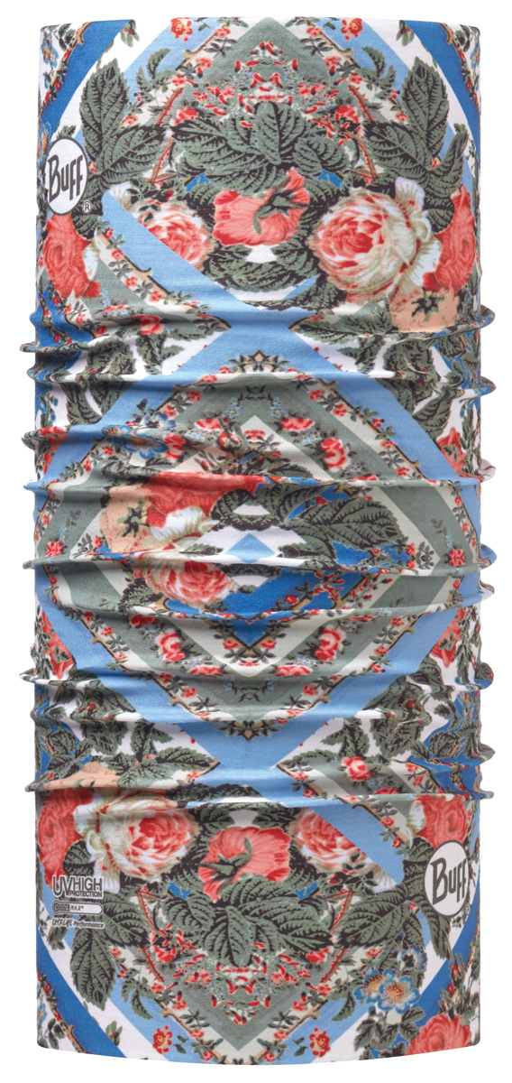 Бандана Buff High UV Strip Roses Multi, цвет: зеленый. 113629.555.10.00. Размер универсальный113629.555.10.00 Бандана Buff High UV Strip Roses Multi, цвет: зеленый. 113629.555.10.00. Размер универсальный113629.555.10.00Buff - это оригинальные, мультифункциональные, бесшовные головные уборы - удобные и комфортные для любого вида активного отдыха и спорта. Оригинальные, потому что Buff был и является первым в мире брендом мультифункциональных, бесшовных и универсальных головных уборов. Мультифункциональные, потому что их можно носить самыми разными способами: как шарф, как шапку, как балаклаву, косынку, бандану, маску, напульсник и многими другими - решает Ваша фантазия! Универсальный головной убор, который можно носить более чем двенадцатью способами, который можно использовать при занятии любым видом спорта, езде на велосипеде и мотоцикле, катаясь или бегая на лыжах, и даже как аксессуар в городской одежде. Бесшовные, благодаря эластичности, позволяющей использовать эти головные уборы как угодно и не беспокоиться о том, что кожа может быть натерта или раздражена швами.