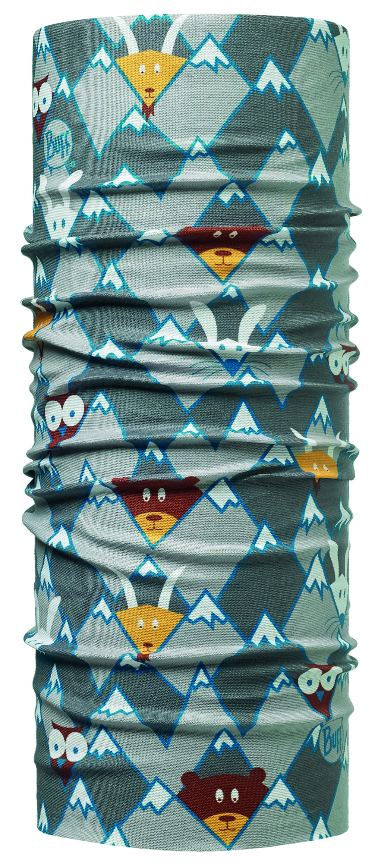 Бандана Buff Original Child Hidding Grey-Grey-Standard, цвет: серый. 113421.937.10.00. Размер универсальный113421.937.10.00 Бандана Buff Original Child Hidding Grey-Grey-Standard, цвет: серый. 113421.937.10.00. Размер универсальный113421.937.10.00Buff - это оригинальные, мультифункциональные, бесшовные головные уборы - удобные и комфортные для любого вида активного отдыха и спорта. Оригинальные, потому что Buff был и является первым в мире брендом мультифункциональных, бесшовных и универсальных головных уборов. Мультифункциональные, потому что их можно носить самыми разными способами: как шарф, как шапку, как балаклаву, косынку, бандану, маску, напульсник и многими другими - решает Ваша фантазия! Универсальный головной убор, который можно носить более чем двенадцатью способами, который можно использовать при занятии любым видом спорта, езде на велосипеде и мотоцикле, катаясь или бегая на лыжах, и даже как аксессуар в городской одежде. Бесшовные, благодаря эластичности, позволяющей использовать эти головные уборы как угодно и не беспокоиться о том, что кожа может быть натерта или раздражена швами.