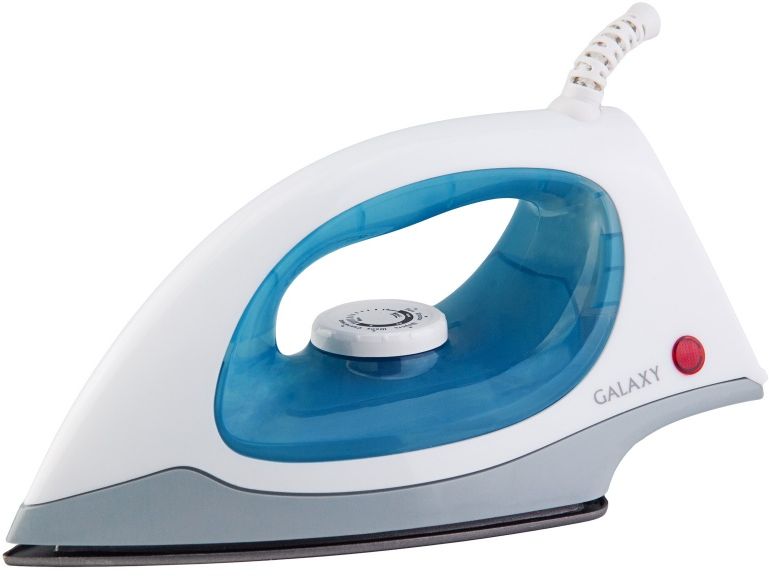 Galaxy GL 6105, White Blue утюг4630003362391 Galaxy GL 6105, White Blue утюг4630003362391Благодаря утюгу Galaxy создаются идеальные условия для глажения. Подошва с антипригарным покрытием обеспечивает совершенное скольжение. Утюг Galaxy - ваш свежий взгляд на привычные вещи.