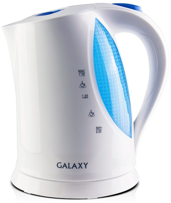 Galaxy GL 0217, White чайник электрический