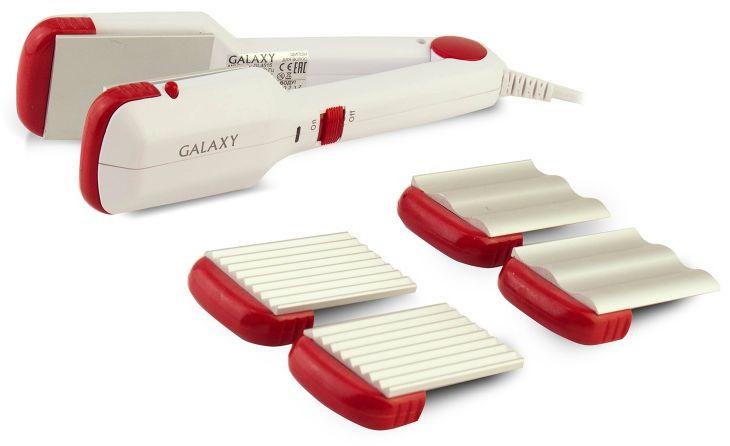 Galaxy GL 4515, White Red выпрямитель для волос