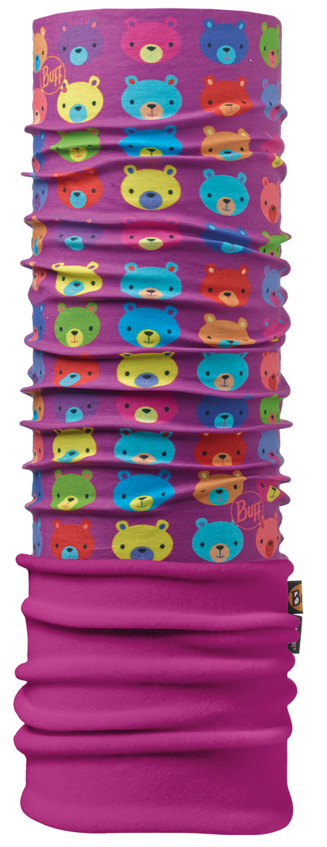 Бандана детская Buff Polar Teddy / Mardi Grape, цвет: фиолетовый. 111276.00. Размер универсальный111276.00 Бандана детская Buff Polar Teddy / Mardi Grape, цвет: фиолетовый. 111276.00. Размер универсальный111276.00Теплая бандана-шарф Polar Buff - это бандана-труба из серии Original Buff, пришитая к цилиндру из Polartec Classic Fleece 100. В холодную погоду Polar Buff поддерживает нормальную температуру тела и предотвращает потерю тепла, благодаря комбинации микрофибры и Polartec. Благодаря своей универсальности, функциональности и практичности Polar Buff завоевал огромную популярность среди людей, ее можно использовать как шапку, шарф, бандану на лицо и уши, балаклаву, маску. Неотъемлемая часть зимней одежды, подходит для любой активности в холодное время года. Размер (обхват головы): 45-47 см.