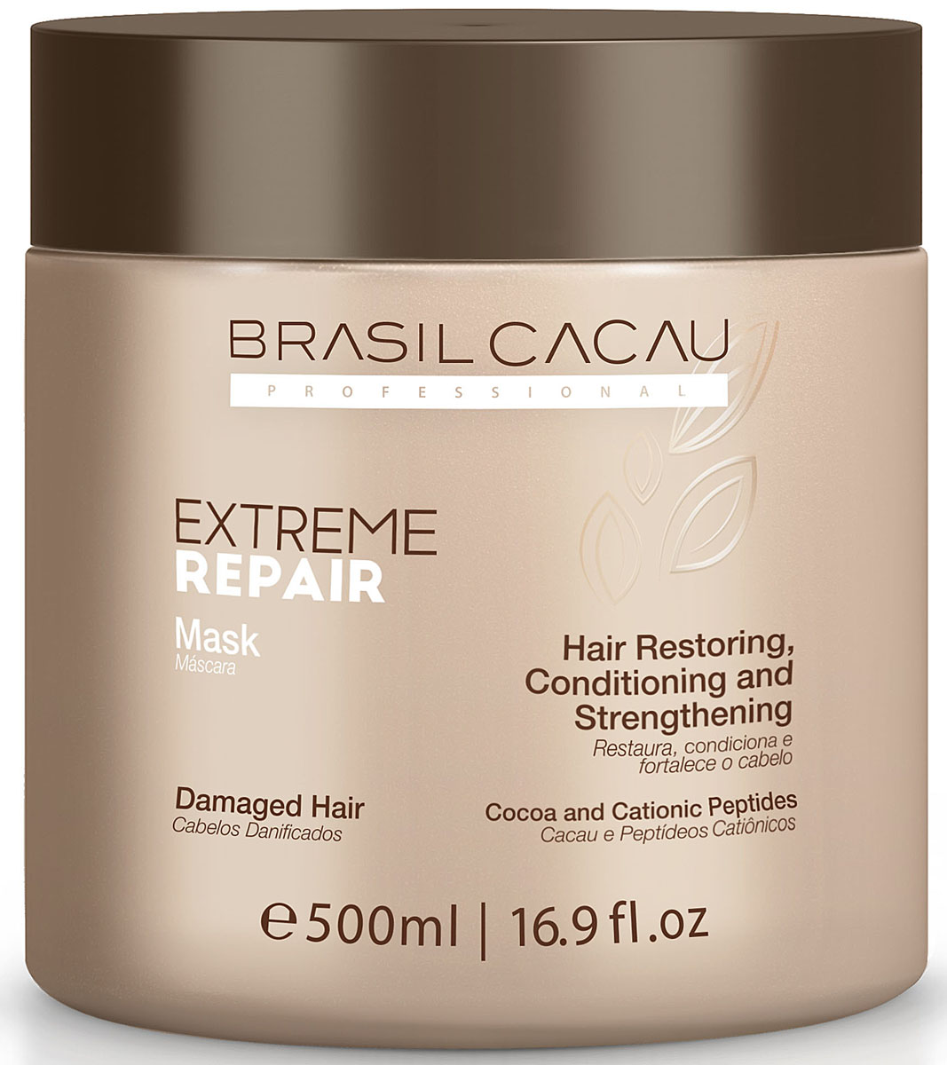 Brasil Cacau Маска Extreme Repair 500 млPA0082 Brasil Cacau Маска Extreme Repair 500 млPA0082Интенсивно восстанавливает структуру волоса, питает и запечатывает кутикулу, снижая пористость. Работает в кутикуле и кортексе волоса, возмещает ущерб , причиненный в результате механических, химических и тепловых процессов. Катионные пептиды образуют защитный слой вокруг волокна ,увеличивая прочность, гибкость, увлажнение и блеск волос.