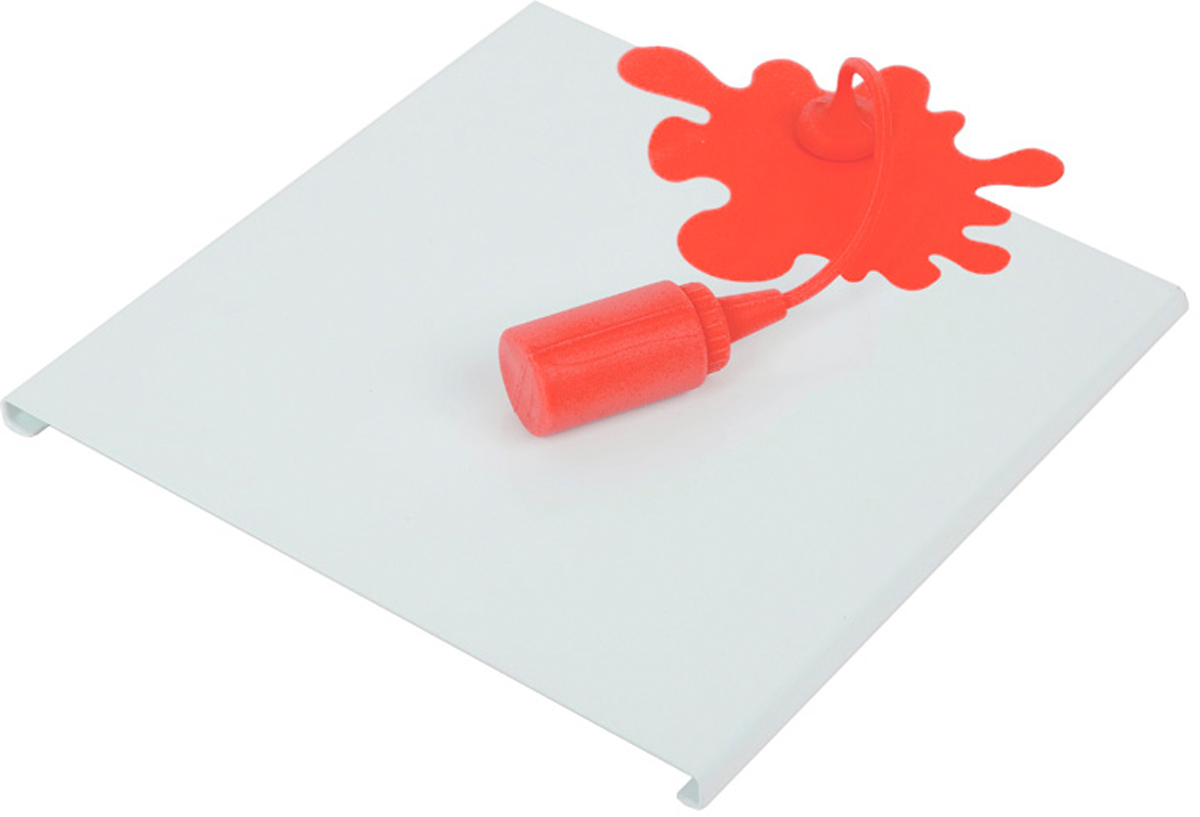 Держатель для салфеток Balvi Ketchup Spill, цвет: белый24662 Держатель для салфеток Balvi Ketchup Spill, цвет: белый24662Креативный держатель для салфеток Ketchup Spill станет незаменимым аксессуаром на вашей кухне, если вы любите нестандартное исполнение обыденных вещиц. Держатель для салфеток изготовлен из надежного металла, а баночка - из силикона. Держатель выполнен в виде эффектной подставки в форме разлитого кетчупа. Даже самые обычные белые салфетки будут выгодно смотреться в этом держателе, который буквально приковывает внимание своим оригинальным дизайном. Держатель прекрасно украсит повседневный и праздничный стол, создав расслабляющую атмосферу, подходящую к любой трапезе. - Уникальный дизайн держателя в форме разлитого кетчупа.- Прекрасно впишется в сервировку любого стола.