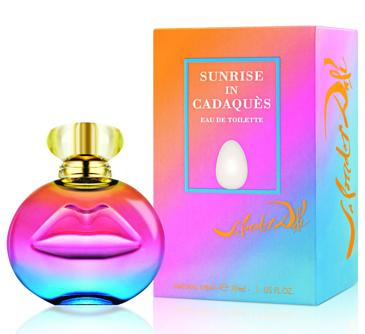 Salvador Dali Туалетная вода спрей женская Les Parfums Sunrise In Cadaques, 30 мл800001S Salvador Dali Туалетная вода спрей женская Les Parfums Sunrise In Cadaques, 30 мл800001SНовый аромат развивает тему любви Сальвадора Дали к солнечному Кадакесу (Испания). Восход солнца. Новый день, новые чувства. Мягкий, наполненный утренней энергией аромат обещает только самое интересное впереди. верхние ноты: Бергамот, Мандарин, Элеми и Розовый перец; средние ноты: Ирис, Жасмин, Гелиотроп и Бессмертник; шлейф: Пачули, Мускус, Перуанский бальзам и Лабданум.
