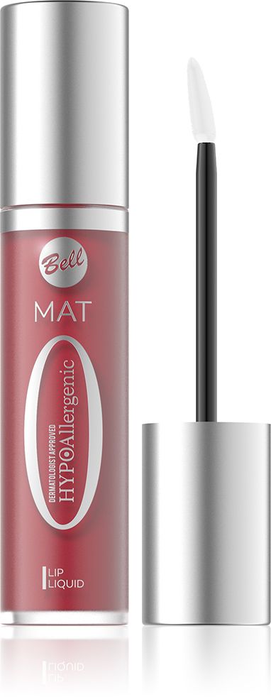 Bell Hypoallergenic Матовая жидкая помада Mat Lip Liquid, Тон №05, 20 мл