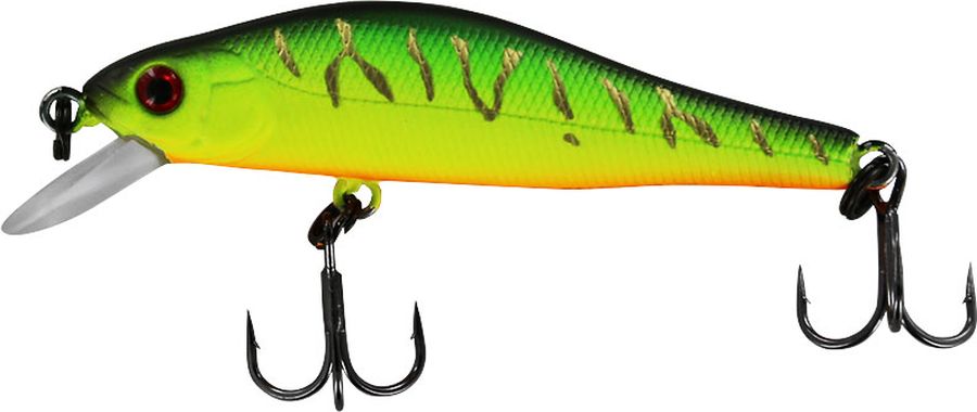 Воблер Tsuribito Jerkbait F-SR, цвет 028, 50 мм24498 Воблер Tsuribito Jerkbait F-SR, цвет 028, 50 мм24498Многим уже знаком 8 сантиметровый брат этого воблера, который очень эффективно ловит щуку. Младший брат, с размером 5 сантиметров, отлично привлекает небольшую щуку, и в то же время, прекрасно соблазняет окуня, язя и голавля, что позволяет одной приманкой облавливать практически все небольшие водоёмы.