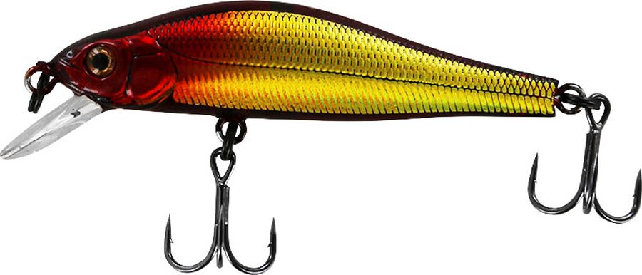 Воблер Tsuribito Jerkbait F-SR, цвет 058, 50 мм24501 Воблер Tsuribito Jerkbait F-SR, цвет 058, 50 мм24501Многим уже знаком 8 сантиметровый брат этого воблера, который очень эффективно ловит щуку. Младший брат, с размером 5 сантиметров, отлично привлекает небольшую щуку, и в то же время, прекрасно соблазняет окуня, язя и голавля, что позволяет одной приманкой облавливать практически все небольшие водоёмы.