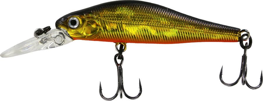 Воблер Tsuribito Jerkbait F-DR, цвет 036, 50 мм24526 Воблер Tsuribito Jerkbait F-DR, цвет 036, 50 мм24526Новинка сезона – модель Tsuribito Jerkbait 50. Многим уже знаком 8-ми сантиметровый брат этого воблера, который очень эффективно ловит щуку. Младший брат размером 5см, отлично привлекает небольшую щуку и в то же время, прекрасно соблазняет окуня, язя и голавля, что позволяет одной приманкой облавливать практически все небольшие водоемы. Так же эффективно он показал себя при ловле форели. Реалистичная игра воблера при медленной проводке и очень соблазнительные движения при легких рывках не оставляют равнодушной не одного хищника.