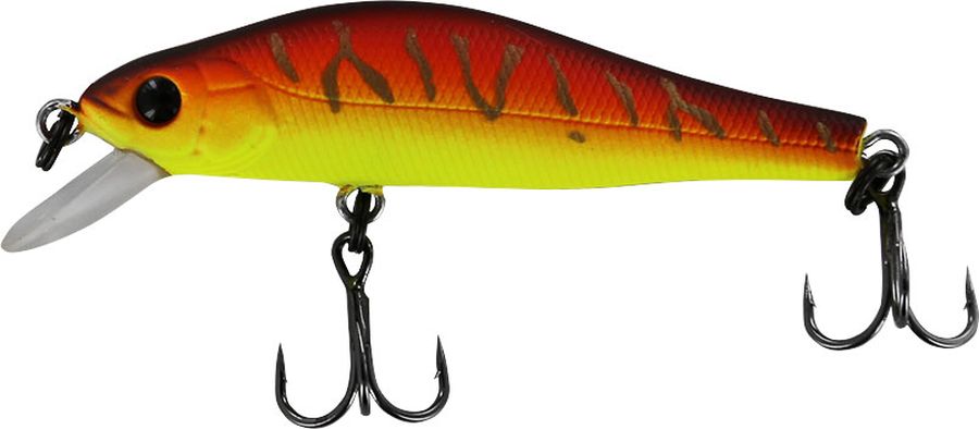 Воблер Tsuribito Jerkbait SP-SR, цвет 029, 50 мм24541 Воблер Tsuribito Jerkbait SP-SR, цвет 029, 50 мм24541Многим уже знаком 8 сантиметровый брат этого воблера, который очень эффективно ловит щуку. Младший брат, с размером 5 сантиметров, отлично привлекает небольшую щуку, и в то же время, прекрасно соблазняет окуня, язя и голавля, что позволяет одной приманкой облавливать практически все небольшие водоёмы.