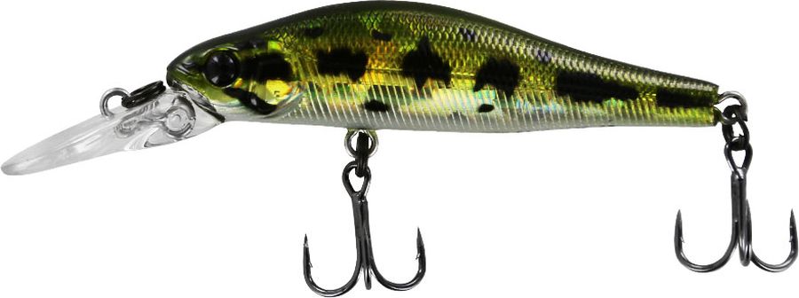 Воблер Tsuribito Jerkbait SP-DR, цвет 013, 50 мм24559 Воблер Tsuribito Jerkbait SP-DR, цвет 013, 50 мм24559Многим уже знаком 8 сантиметровый брат этого воблера, который очень эффективно ловит щуку. Младший брат, с размером 5 сантиметров, отлично привлекает небольшую щуку, и в то же время, прекрасно соблазняет окуня, язя и голавля, что позволяет одной приманкой облавливать практически все небольшие водоёмы.