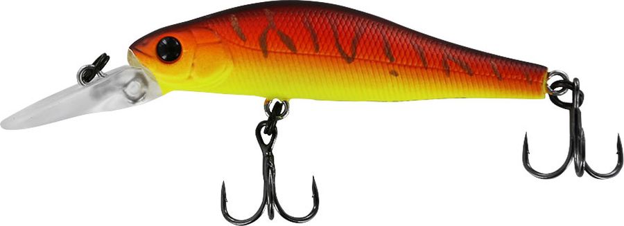 Воблер Tsuribito Jerkbait SP-DR, цвет 029, 50 мм24562 Воблер Tsuribito Jerkbait SP-DR, цвет 029, 50 мм24562Многим уже знаком 8 сантиметровый брат этого воблера, который очень эффективно ловит щуку. Младший брат, с размером 5 сантиметров, отлично привлекает небольшую щуку, и в то же время, прекрасно соблазняет окуня, язя и голавля, что позволяет одной приманкой облавливать практически все небольшие водоёмы.