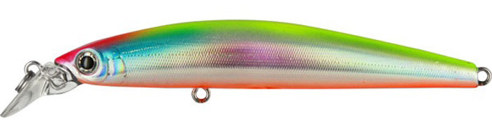 Воблер Tsuribito Minnow S, цвет 057, 95 мм29064 Воблер Tsuribito Minnow S, цвет 057, 95 мм29064Minnow 95S - отличный воблер для ловли на небольших глубинах и над зарослями травы, где часто охотится щука и другие хищники. Благодаря системе дальнего заброса с магнитом воблер очень хорошо летит при забросе, и устойчиво играет даже при проводке с рывками. Мощные тройники надёжно засекают рыбу при поклёвке. Все эти качества вместе с реалистичной игрой делают этот воблер отличным орудием для ловли крупного хищника.