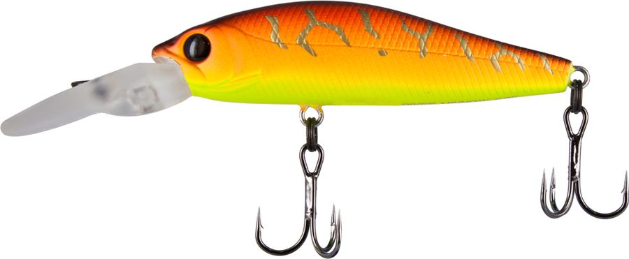 Воблер Tsuribito Deep Diver Minnow S, цвет 029, 60 мм43358 Воблер Tsuribito Deep Diver Minnow S, цвет 029, 60 мм43358Воблеры Tsuribito Deep Diver Minnow 60S - тонущий воблер серии «Deep Diver Minnow 60» обладает прекрасными дальнобойными качествами, что позволит забросом добраться до осторожной стаи окуня или жереха. В стоячей воде позволяет уверенно ловить котлового окуня, без проблем долетая до смещающейся стаи.