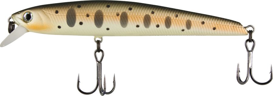 Воблер Tsuribito Smash Minnow SP, цвет 089, 90 мм45305 Воблер Tsuribito Smash Minnow SP, цвет 089, 90 мм45305Классический минноу-воблер для ловли щуки на мелководье. Данная модель обладает широкой и плавной игрой, что максимально привлекает пятнистых хищниц. Благодаря шарикам внутри воблера, приманка создает колебания в двух плоскостях, что придает ей наиболее реалистичное поведение.