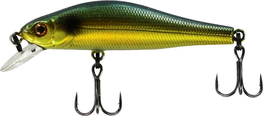 Воблер Tsuribito Jerkbait SP-SR, цвет 571, 50 мм49521 Воблер Tsuribito Jerkbait SP-SR, цвет 571, 50 мм49521Многим уже знаком 8 сантиметровый брат этого воблера, который очень эффективно ловит щуку. Младший брат, с размером 5 сантиметров, отлично привлекает небольшую щуку, и в то же время, прекрасно соблазняет окуня, язя и голавля, что позволяет одной приманкой облавливать практически все небольшие водоёмы.