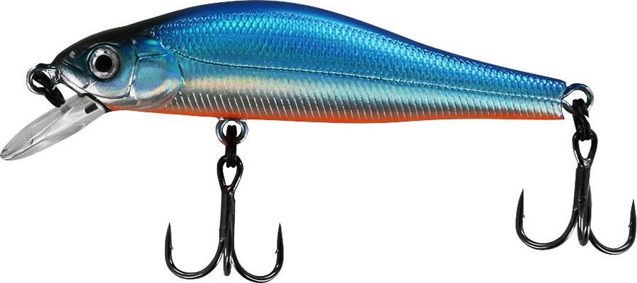 Воблер Tsuribito Jerkbait F-SR, цвет 100, 50 мм50422 Воблер Tsuribito Jerkbait F-SR, цвет 100, 50 мм50422Многим уже знаком 8 сантиметровый брат этого воблера, который очень эффективно ловит щуку. Младший брат, с размером 5 сантиметров, отлично привлекает небольшую щуку, и в то же время, прекрасно соблазняет окуня, язя и голавля, что позволяет одной приманкой облавливать практически все небольшие водоёмы.