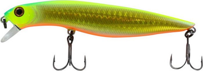 Воблер Tsuribito Dead Minnow SS, цвет 103, 110 мм70326 Воблер Tsuribito Dead Minnow SS, цвет 103, 110 мм70326Классический воблер, предназначенный для ловли хищников в прибрежной зоне. Наиболее эффективно приманка проявляет себя при заглублении в воде до 30 сантиметров. Обладает хорошей игрой при проводках, привлекая внимание рыбы. Воблер подходит для выполнения точных забросов на дальние расстояния. В конструкции применены современные мощные тройники с острой заточкой, которые способствуют надежной подсечке рыбы.