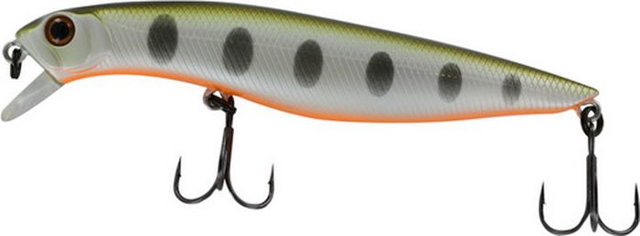 Воблер Tsuribito Dead Minnow SS, цвет 509, 110 мм70337 Воблер Tsuribito Dead Minnow SS, цвет 509, 110 мм70337Классический воблер, предназначенный для ловли хищников в прибрежной зоне. Наиболее эффективно приманка проявляет себя при заглублении в воде до 30 сантиметров. Обладает хорошей игрой при проводках, привлекая внимание рыбы. Воблер подходит для выполнения точных забросов на дальние расстояния. В конструкции применены современные мощные тройники с острой заточкой, которые способствуют надежной подсечке рыбы.