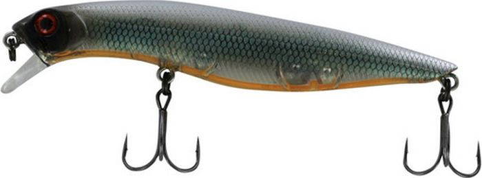 Воблер Tsuribito Dead Minnow SS, цвет 535, 110 мм70338 Воблер Tsuribito Dead Minnow SS, цвет 535, 110 мм70338Классический воблер, предназначенный для ловли хищников в прибрежной зоне. Наиболее эффективно приманка проявляет себя при заглублении в воде до 30 сантиметров. Обладает хорошей игрой при проводках, привлекая внимание рыбы. Воблер подходит для выполнения точных забросов на дальние расстояния. В конструкции применены современные мощные тройники с острой заточкой, которые способствуют надежной подсечке рыбы.