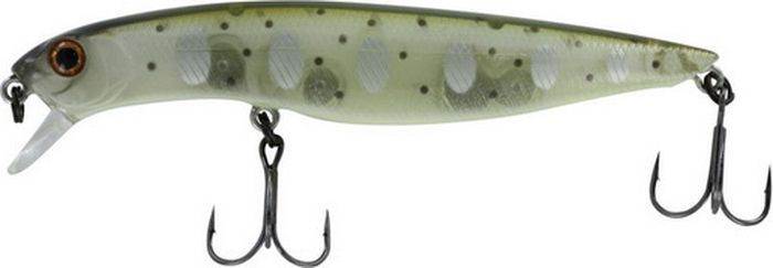 Воблер Tsuribito Dead Minnow SP, цвет 085, 90 мм70401 Воблер Tsuribito Dead Minnow SP, цвет 085, 90 мм70401Качественный воблер для ловли рыбы. Приманка предназначена для ловли хищников в прибрежной зоне. Наиболее эффективно работает при заглублении в воду на глубину до 1 метра. При проводках обладает привлекательной энергичной игрой, которая очень нравится даже самой пассивной рыбе. Воблер способен участвовать в забросах на дальние расстояния. Тело приманки оснащено мощными тройниками для надежной подсечки рыбы.
