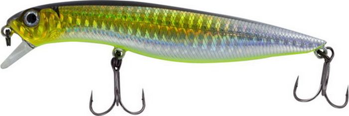 Воблер Tsuribito Dead Minnow SP, цвет 099, 70 мм70448 Воблер Tsuribito Dead Minnow SP, цвет 099, 70 мм70448Приманка, интенсивно играющая под самой поверхностью при медленной проводке. Незаменима на мелководье для ловли мелкой щуки или окуня. Серия Dead Minnow обладает очень реалистичной игрой. Прекрасно имитирует подраненную рыбу, что привлекает внимание даже сытого хищника. Небольшое заглубление позволяет ловить на мелководье и заросших водослями участках.