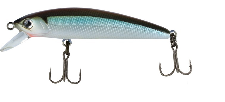 Воблер Tsuribito Minnow SS, цвет 541, 50 мм72628 Воблер Tsuribito Minnow SS, цвет 541, 50 мм72628Ну, кто не знает цурибитовские хиты? Dead Minnow, Pencil 47, Jerkbait, Deep Shaker, крэнки…Пришло время знакомиться с новинками.Три подгруппы линейки Tsuribito Minnow в размерах 35 мм., 42 мм., 50 мм. С этим именем были воблеры от 60 мм и больше (60, 80, 95, 110, 130 мм.). Теперь же семейство приросло меньшими форматами.Этот малек точь в точь как предыдущий 35-ый, только двумя неделями жизни позже – чуть откормившийся и подросший. Для спиннингистов же прирост 7 мм. и 0.5 грамма будет уже довольно ощутим: воблер становится чуть менее требовательным к деликатности снасти (толщине лески и ее материалу, к тесту и строю спиннинга). На проводке воблеры ведут себя все более «минношно», а дальность полета на одной и той же снасти несколько увеличивается по сравнению с меньшими собратьями. Один нюанс, на который как-то следует обратить внимание – это маленькие тройники Owner. К качеству нет никаких претензий. Но нужно понимать, что физиология рыб – штука важная, размер и форма рта, губастость или строение челюстей, по-разному будут контактировать с тройниками. Так что в некоторых случаях может и имеет смысл заранее переоснащать Tsuribito Minnow 42 на хорошие одинарники.