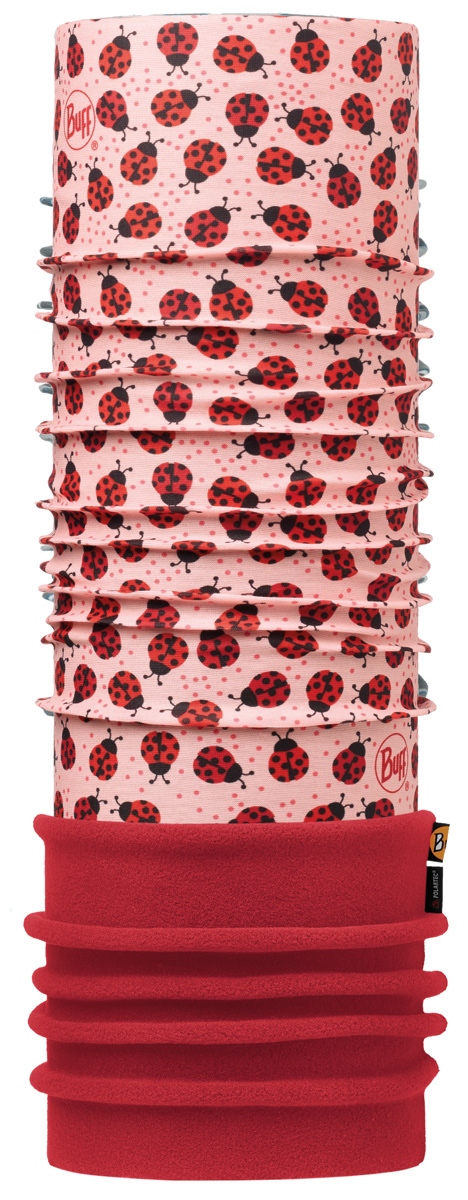 Шарф Buff Polar Child Ladybugs Multi / Samba, цвет: красный. 113423.555.10.00. Размер универсальный113423.555.10.00 Шарф Buff Polar Child Ladybugs Multi / Samba, цвет: красный. 113423.555.10.00. Размер универсальный113423.555.10.00В холодную погоду шарф Polar Buff поддерживает нормальную температуру тела и предотвращает потерю тепла, благодаря комбинации микрофибры и Polartec. Благодаря своей универсальности, функциональности и практичности Polar Buff завоевал огромную популярность среди людей, ее можно использовать как шапку, шарф, бандану на лицо и уши, балаклаву, маску. Неотъемлемая часть зимней одежды, подходит для любой активности в холодное время года.