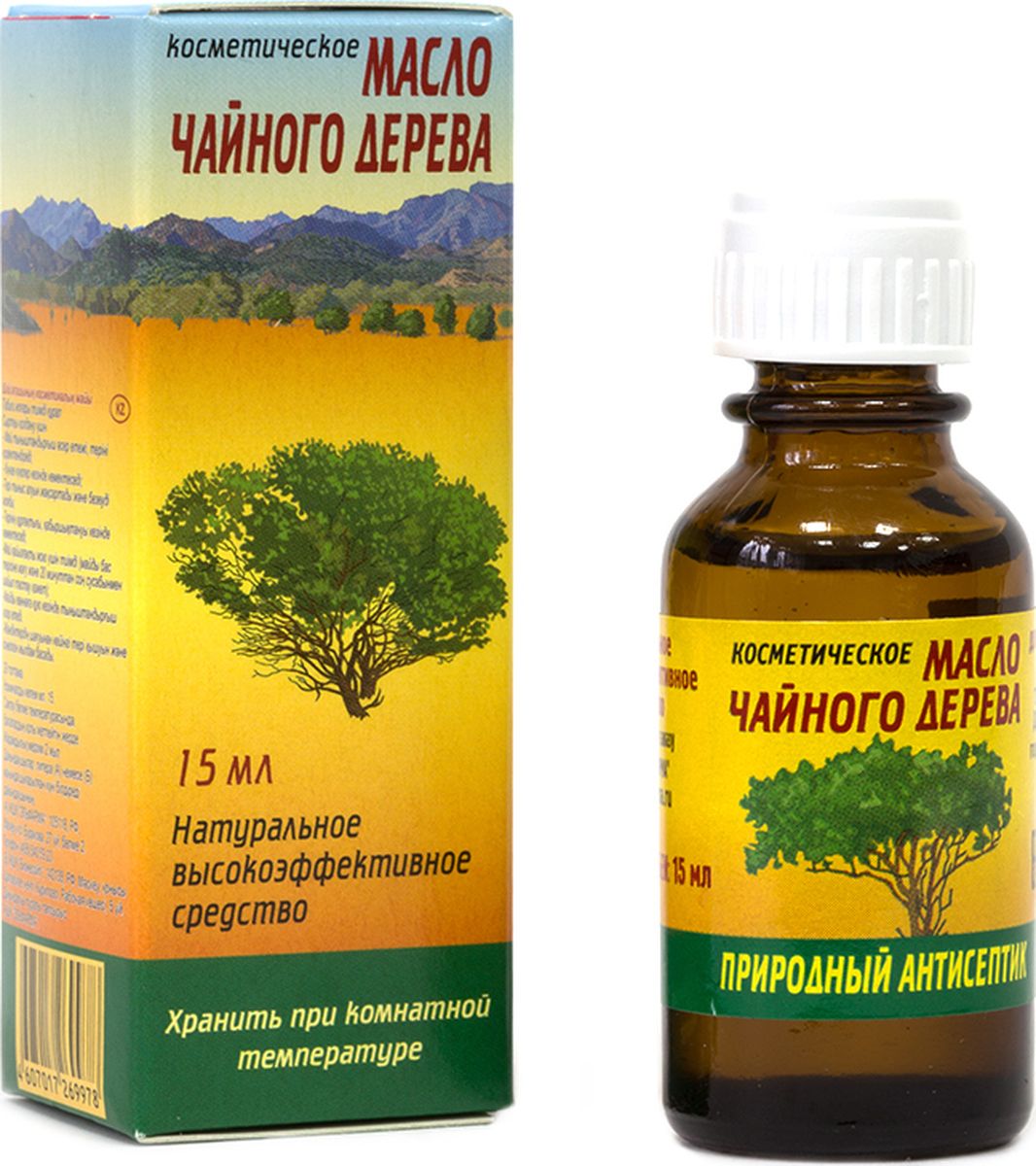 Elfarma Косметическое масло Чайного дерева, 15 мл00000001064 Elfarma Косметическое масло Чайного дерева, 15 мл00000001064Природный антисептик, Широчайший спектр применения. Для очищения лица, удаления перхоти. От укусов насекомых.