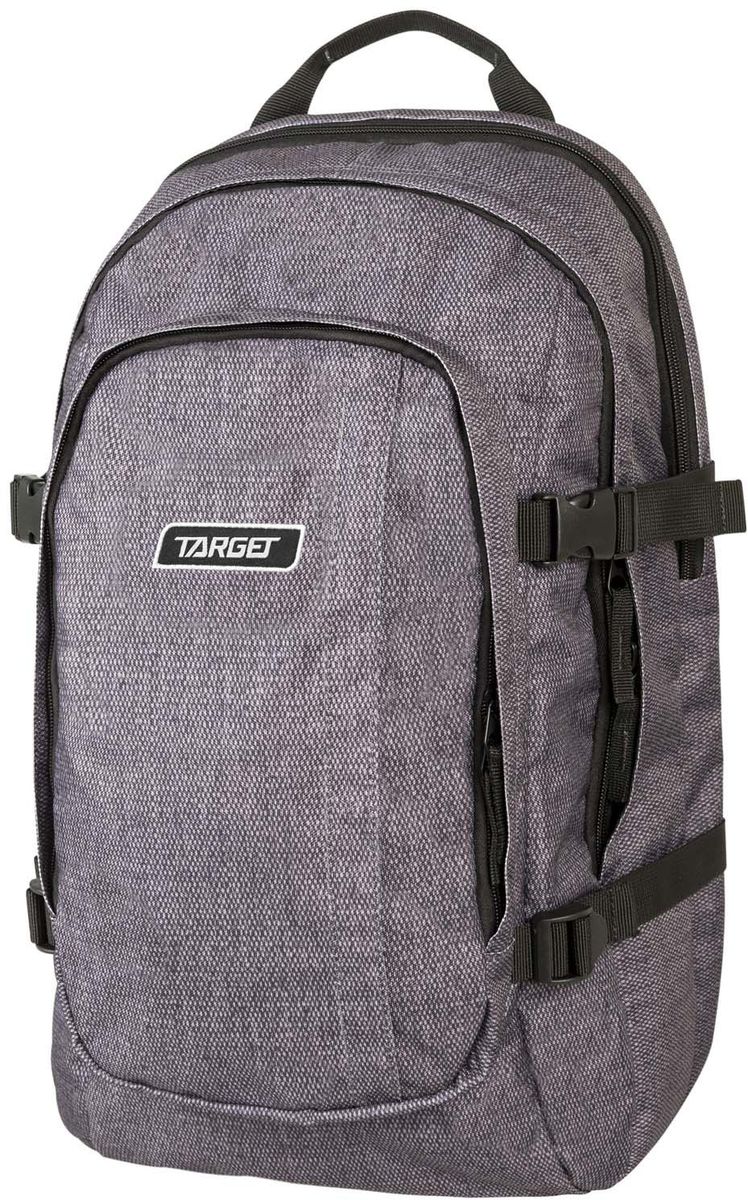 Target Collection Рюкзак Greyness18018 Target Collection Рюкзак Greyness18018Рюкзак имеет мягкую заднюю панель, регулируемые мягкие плечевые ремни и застежку между ними. Прочная верхняя ручка позволяет носить рюкзак в руке. На задней панели есть большой карман (например, для хранения документов). Рюкзак подходит для школы, а также для занятий спортом и проведения досуга, изготовлен из высокопрочного качественного материала. Также есть боковые ремни для лыж. Универсальные внутренние карманы. Вмещает 40 литров.Размер: 53 ? 33 ? 23 см.