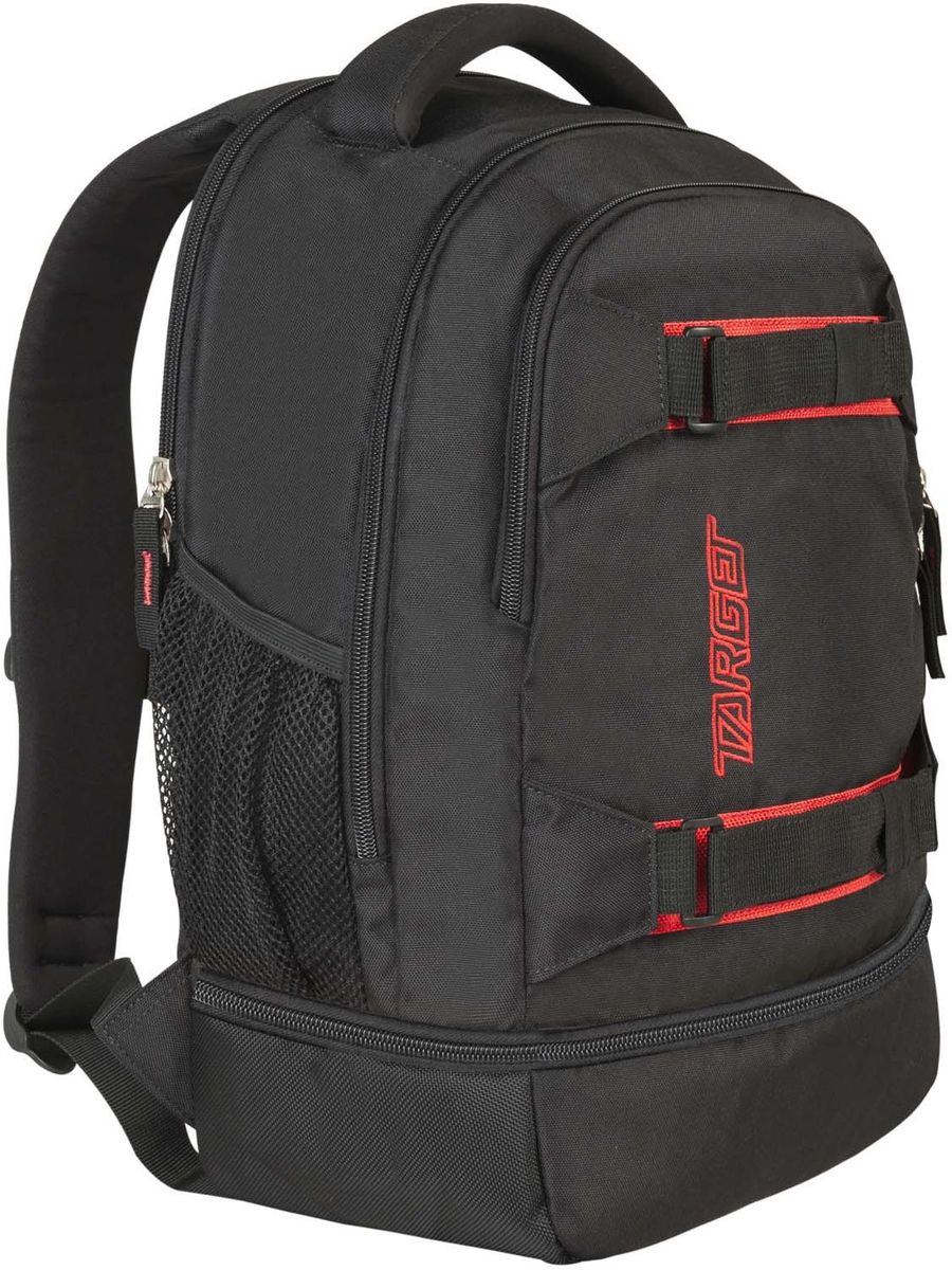 Target Collection Рюкзак Carbon 318028 Target Collection Рюкзак Carbon 318028Рюкзак имеет мягкую заднюю панель, регулируемые мягкие плечевые ремни и застежку между ними. Прочная верхняя ручка позволяет носить рюкзак в руке. Универсальные внутренние карманы. На дне есть карман на молнии. Вмещает 29 литров. Размер: 47 ? 30 ? 20 см.