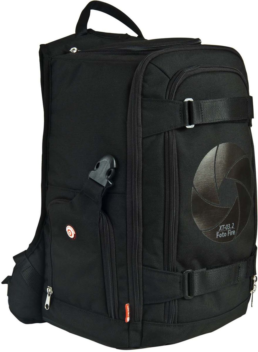 Target Collection Рюкзак для фотоаппарата Stealth23933 Target Collection Рюкзак для фотоаппарата Stealth23933Рюкзак создан, чтобы удовлетворить ваши повседневные потребности защитить ваши камеры, объективы и вспышку. Этот рюкзак имеет верхний отсек для профессионального фотоаппарата ,два наружных кармана для быстрого доступа, чтобы захватить камеру в одно мгновение, отдельный карман под ноутбук, универсальные передние и боковые ремешки для штатива, 3 сетчатых кармана для аксессуаров. Вмещает 40 литров. Размер: 48 ? 33 ? 26 см.