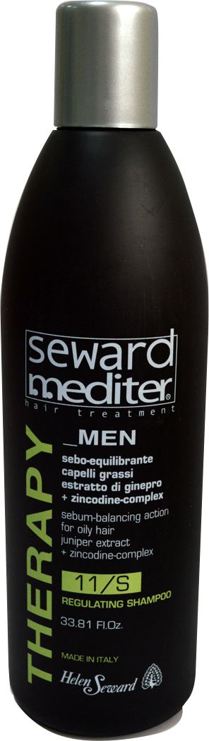 Helen Seward Regulating Shampoo 11/S Cеборегулирующий мужской шампунь, 1000 мл1102 Helen Seward Regulating Shampoo 11/S Cеборегулирующий мужской шампунь, 1000 мл1102Деликатное и эффективное очищение кожи головы и волос достигается за счет сбалансированной формулы мужского шампуня для жирных волос, действие которого направлено на регуляцию работы сальных желез и интенсивное увлажнение. Благодаря мягкой текстуре шампунь бережно очищает, снимает раздражение кожи и зуд, подготавливает волосы к дальнейшим процедурам. Активные компоненты стимулируют рост волос, обеспечивают anti-age эффект.