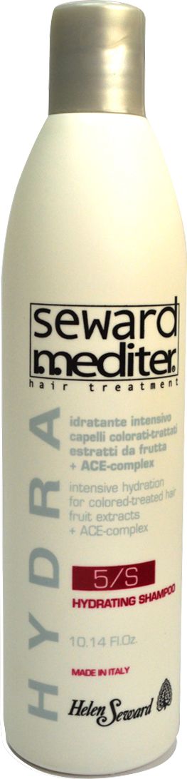 Helen Seward Hydrating Shampoo 5/S Увлажняющий шампунь для окрашенных и сухих волос, 300 мл525 Helen Seward Hydrating Shampoo 5/S Увлажняющий шампунь для окрашенных и сухих волос, 300 мл525Глубоко увлажняющий шампунь, разработанный специально для окрашенных волос с поврежденной структурой, а также волос, которые подвергались химическому воздействию: завивке, выпрямлению.